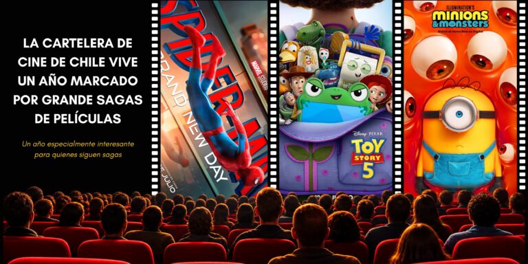 La cartelera de cine en Chile vive un año marcado por grandes sagas de películas 